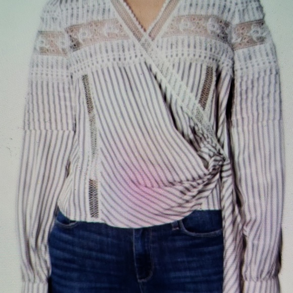 "SOLD""Self - Portrait NWT Wrap Top!! - Picture 4 of 8